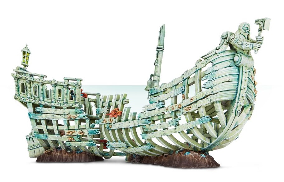 Idoneth Deepkin Gloontide Shipwreck