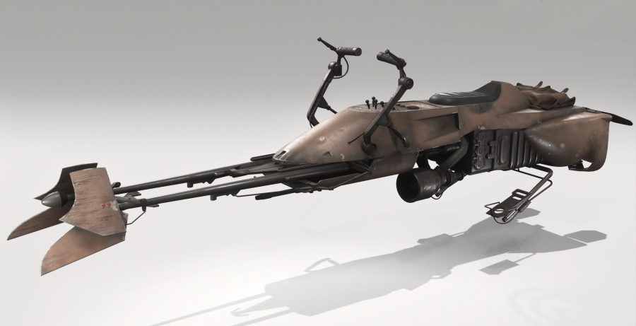 stormtrooper on speeder