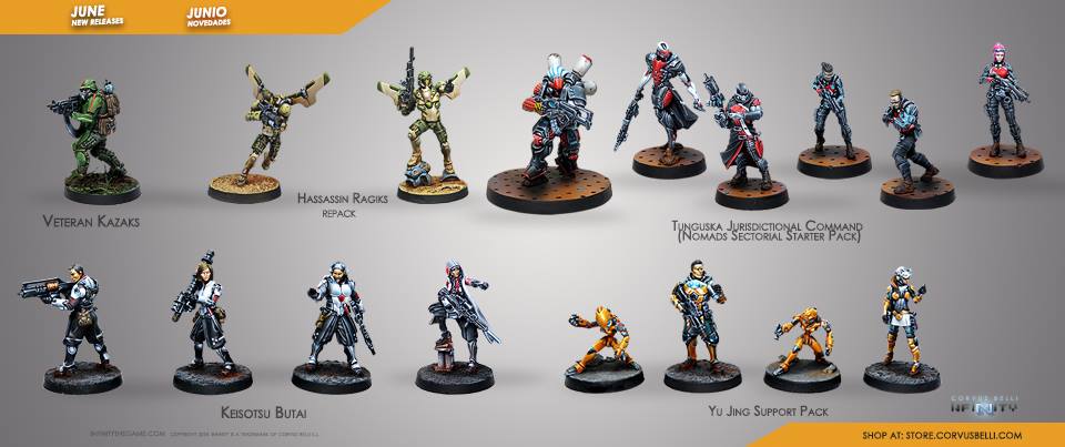 3D Printable Shadowrunners Miniatures Set 2 by Stonehaven Miniatures