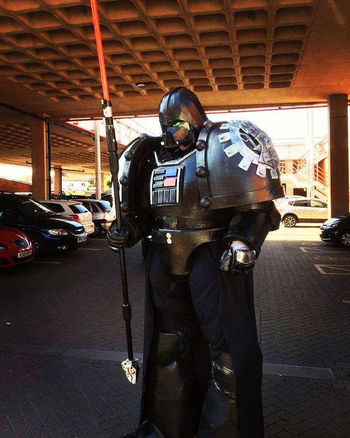 Darth Vader Space Marine Cosplay with permission by Exeter Cosplay