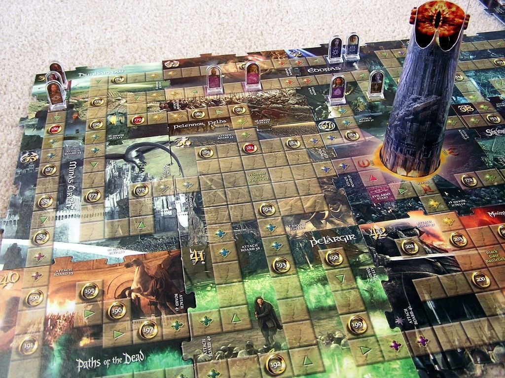 The Board Game Anniversary Edition The Lord of the Rings 