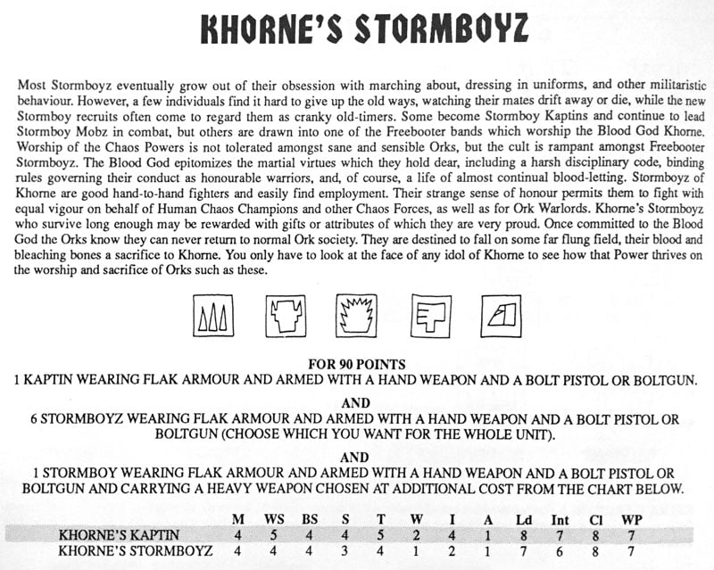 40K RETRO: Khorne's Stormboyz Killin it Old-School - Bell of Lost Souls