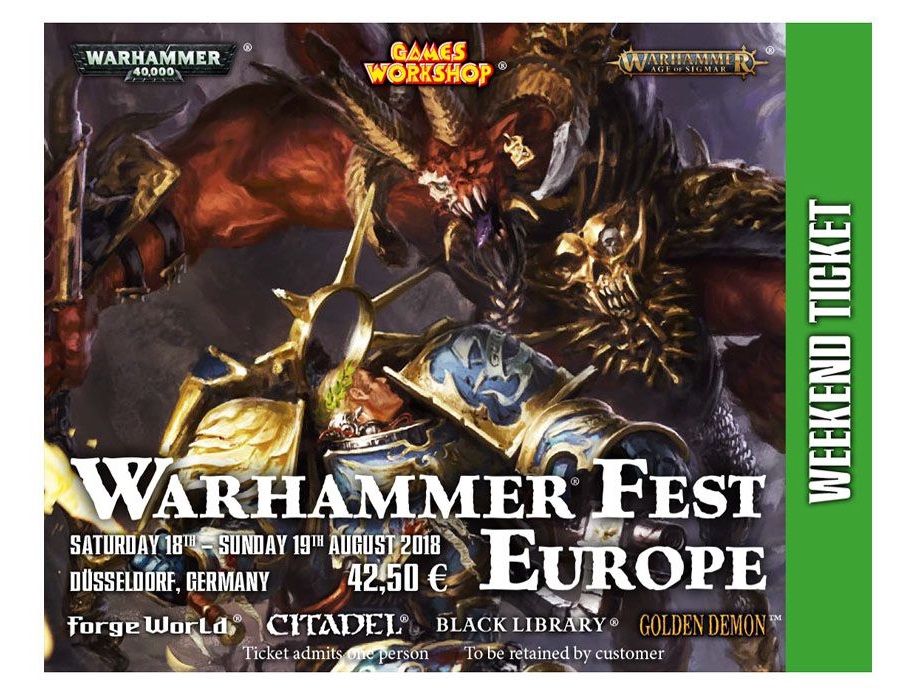 GW Warhammer Fest Europe Tickets Now Available Bell of Lost Souls