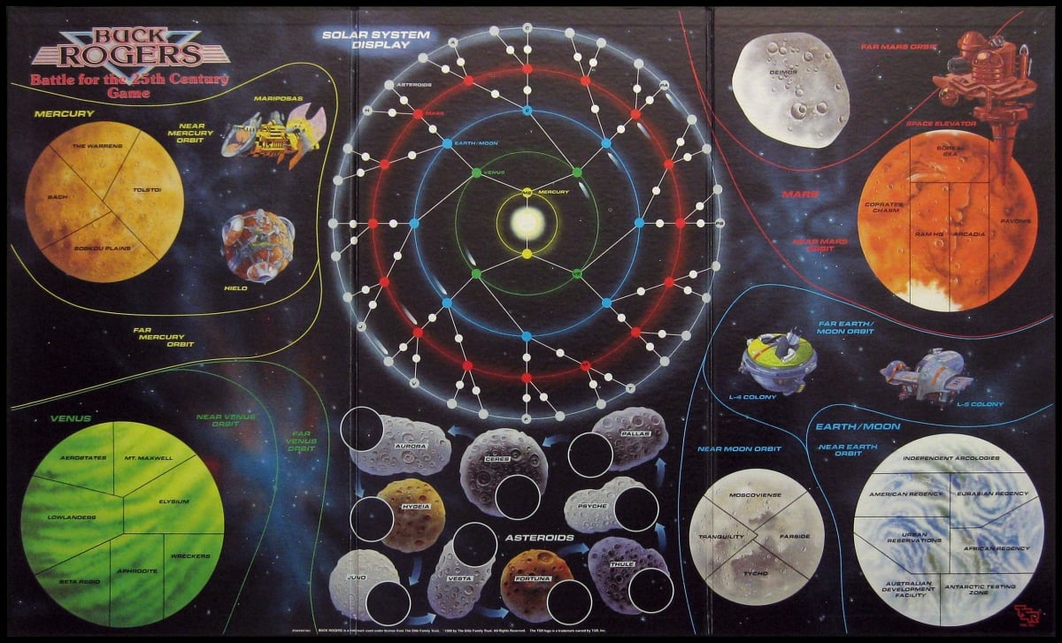 buck rogers board game