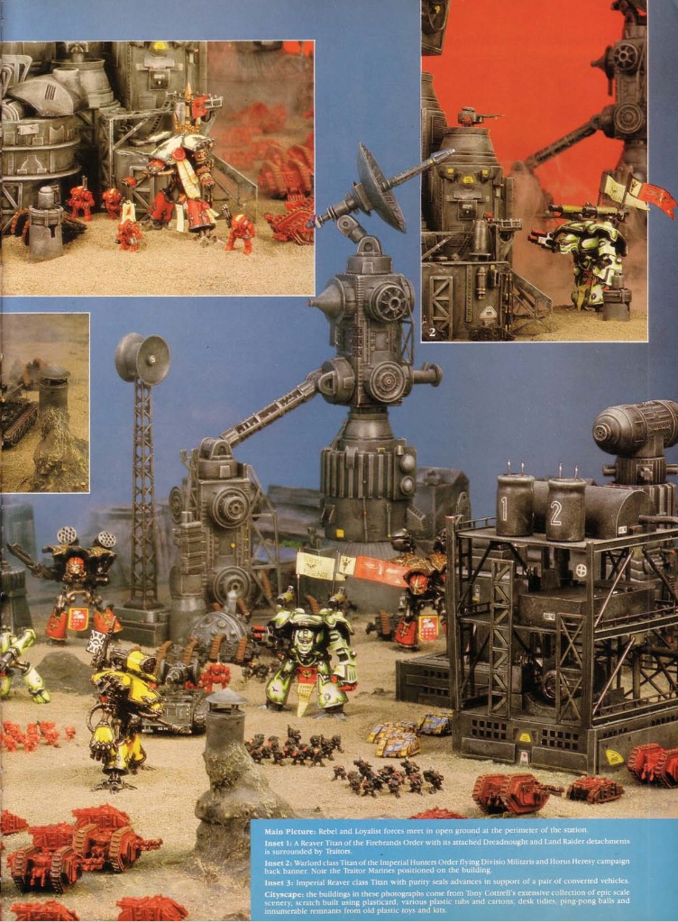 40K RETRO: Adeptus Titanicus' First Month and One Hell of a Good Story -  Bell of Lost Souls