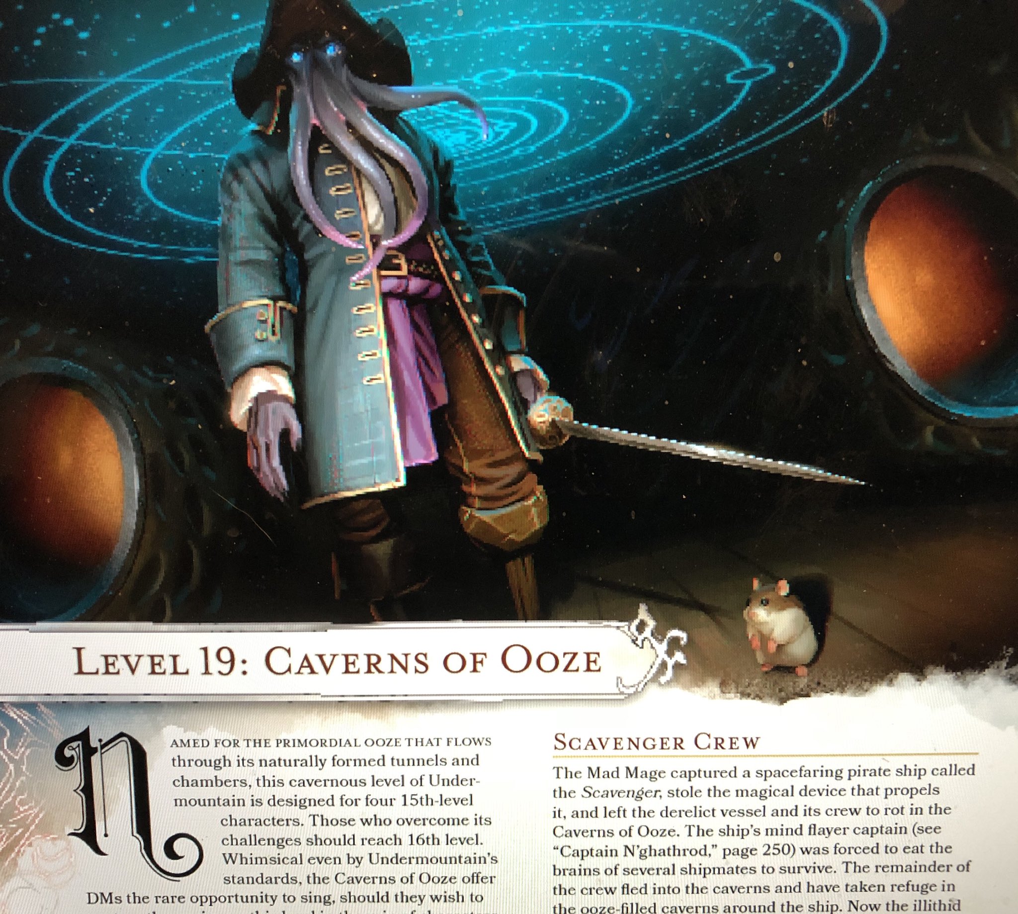 D&D: There's A Mind-Flayer Spelljammer Captain In Dungeon Of The Mad