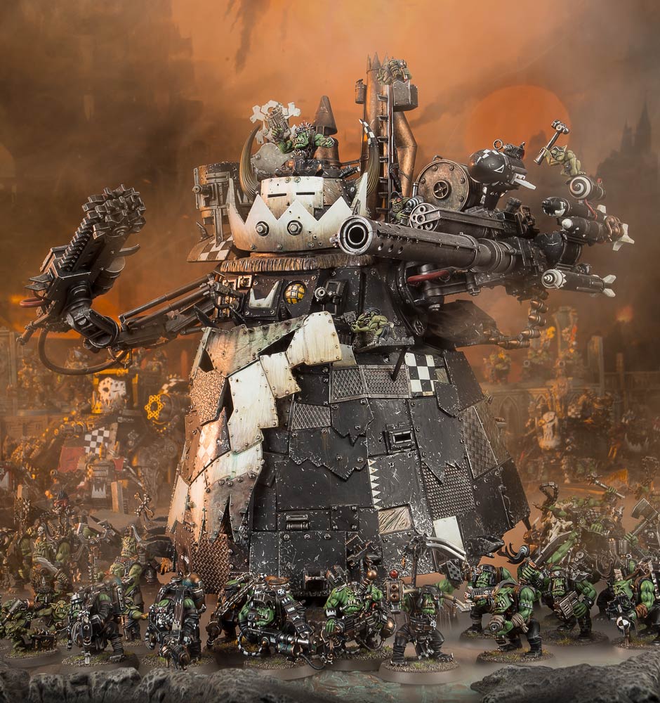 Adeptus Titanicus - Warmaster Heavy Battle Titan - Citadel Miniatures - Sida 2 OrkVehicleHistory-Oct17-Stompa8ef