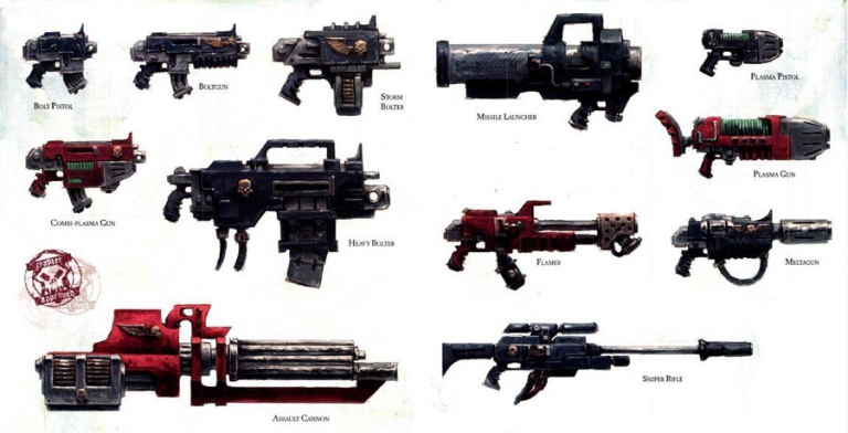 Warhammer 40K Space Marines New Weapon Rules Bell Of Lost Souls