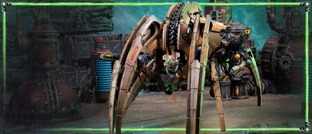 Necron Seraptek Heavy Construct Invades Forge World Pre-Orders