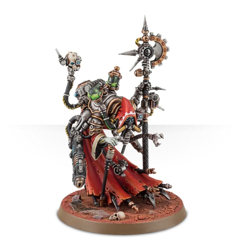 Who are the Tech-Priest Dominus characters in Warhammer 40k?