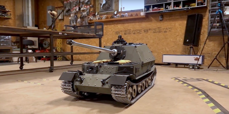 rc ferdinand tank