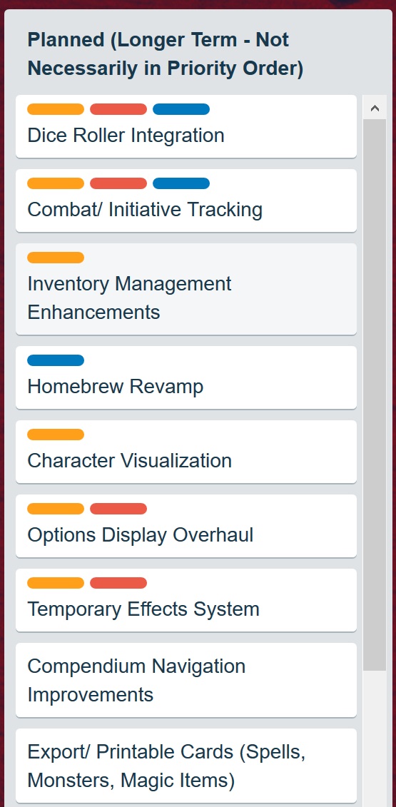 D&D The Roadmap For D&D Beyond Is Now Open To The Public Bell of