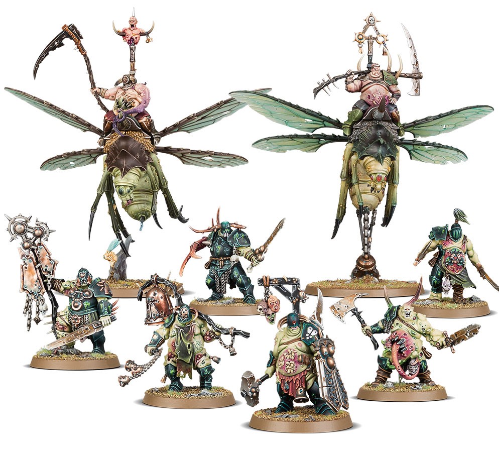 Figurines Warhammer Age of Sigmar - Maggotkin of Nurgle : Vanguard