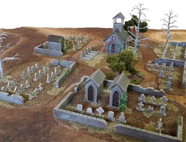 MDF Wargame Graveyard terrain