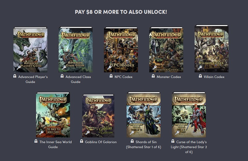 Humble RPG Book Bundle: Pathfinder