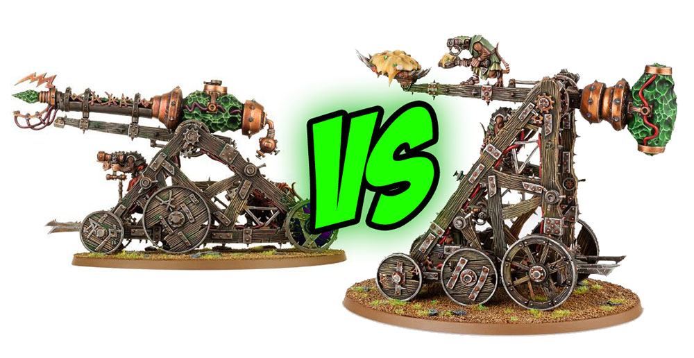 Warhammer AoS Skaven Pestilens Plagueclaw Age of Sigmar Lightning Cannon 