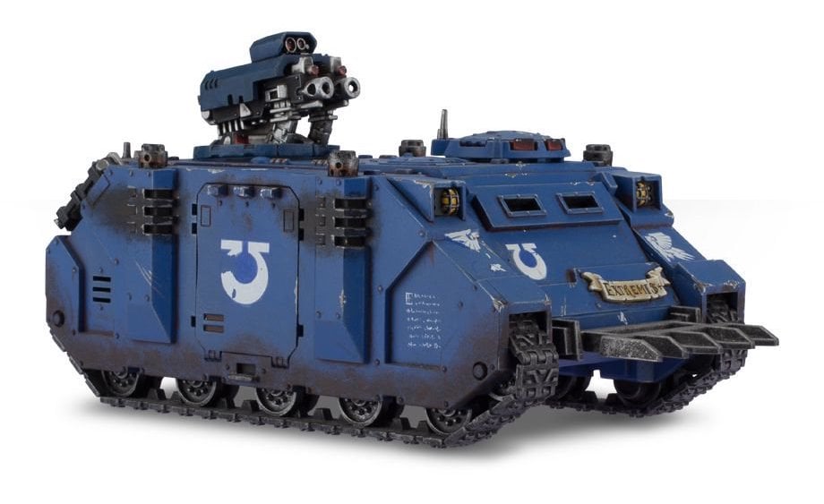 WARHAMMER EPIC 40K SPACE MARINE TROOPS AND TRANSPORTS 