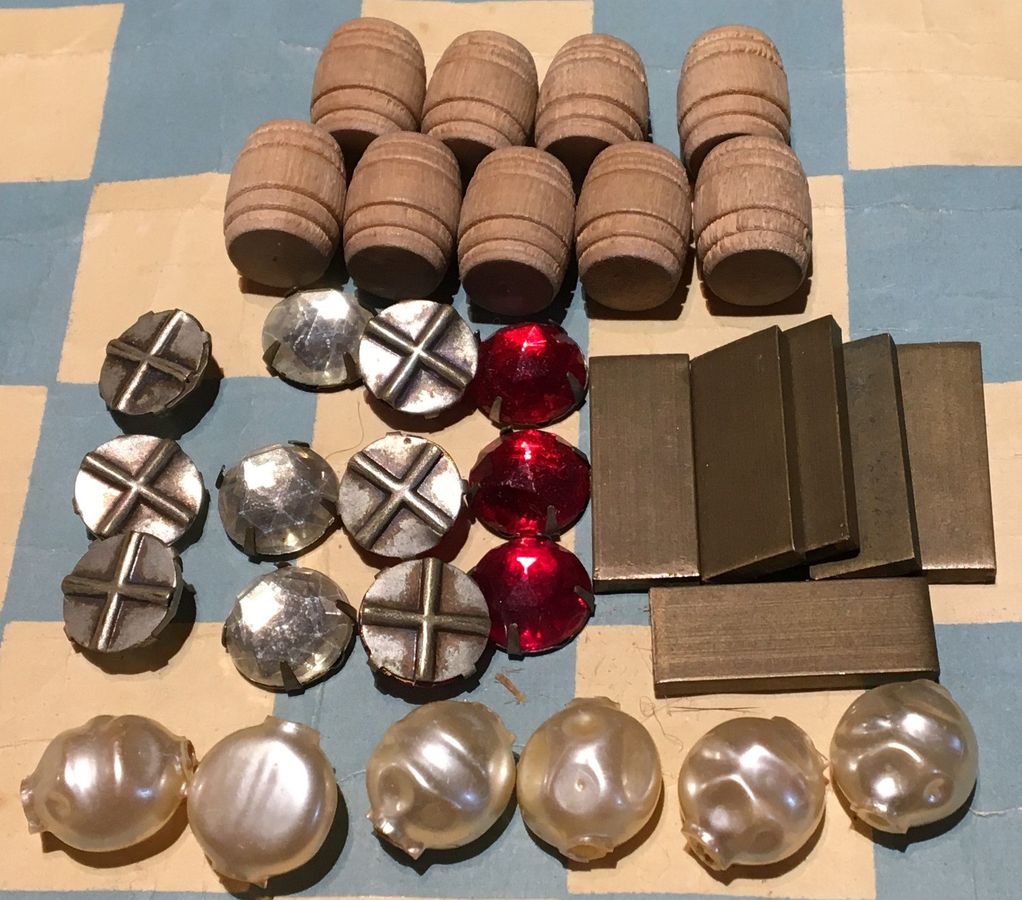 Buccaneer Board Game Components