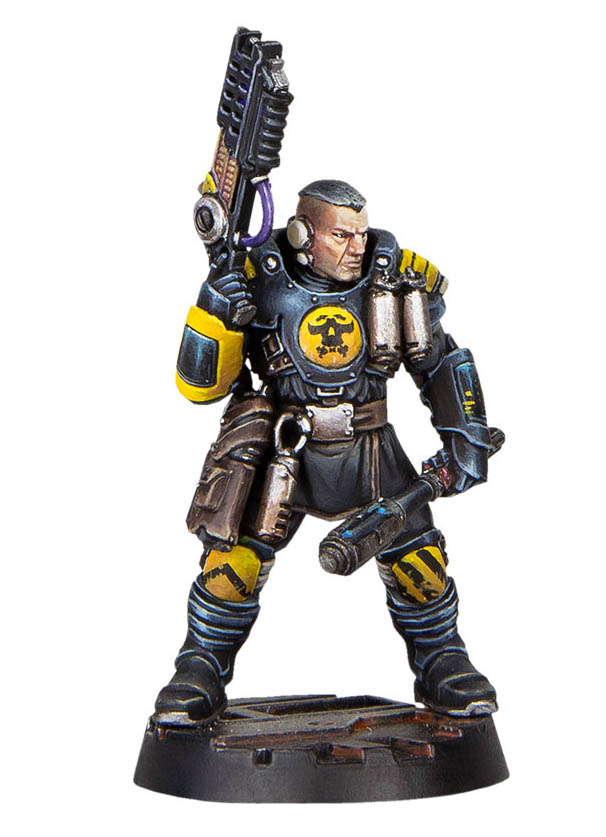Warhammer 40k Necromunda Palanite Enforcer Adeptus Arbite Shutout 