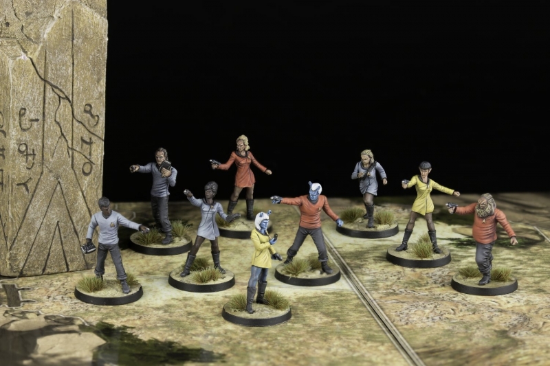 Star Trek Adventures 32mm Miniatures The Original Series 8 Figures TOS RPG for sale online 