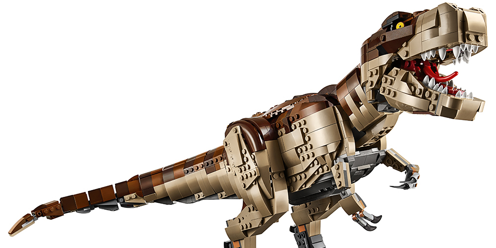 Lego t rex sales attack