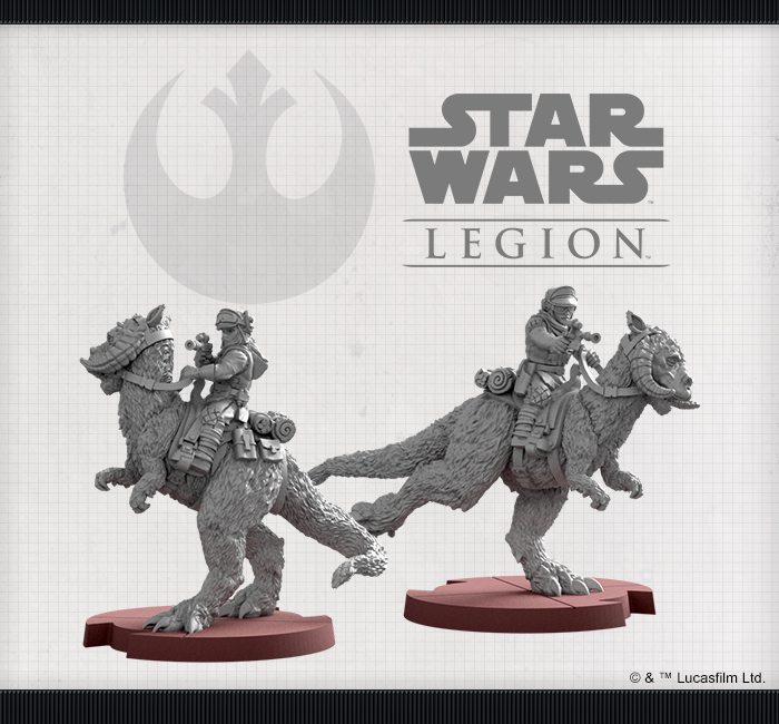 Star Wars: Legion - Tauntaun Rider Unit Preview - Bell of Lost Souls