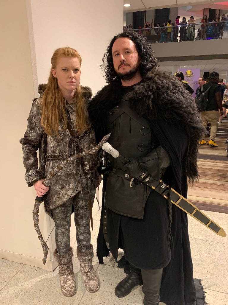 Tom Snow and Ygritte
