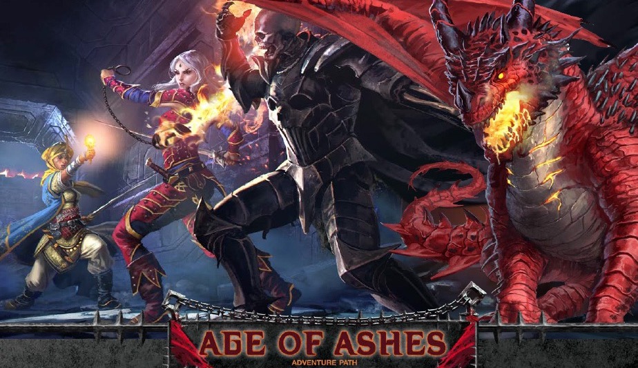 Age of Ashes Campaign Path.