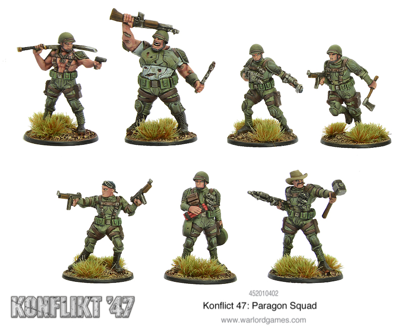 Warlord: New Konflikt '47 Enhanced Infantry - Bell of Lost Souls