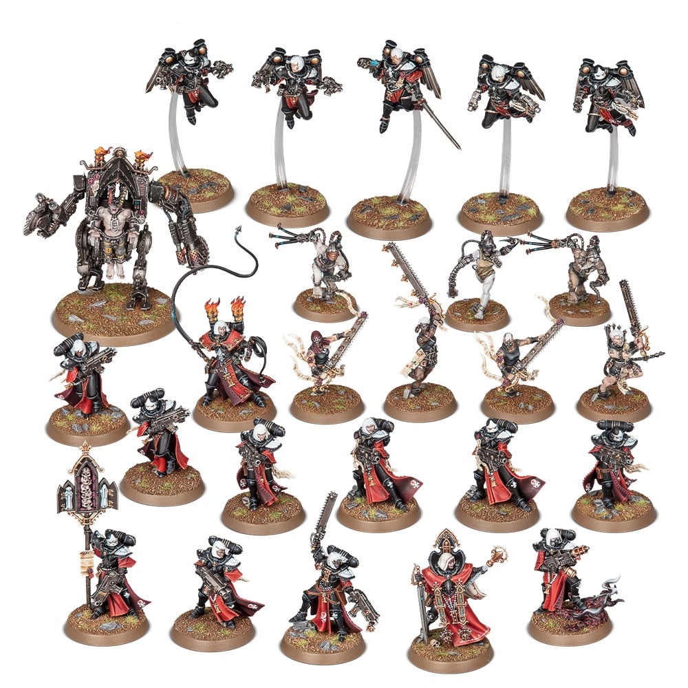40K: Sisters Of Battle Army Set Contents Confirmed - Bell of Lost Souls
