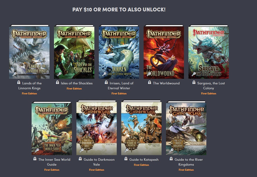 Pathfinder: Ten Days Left In The Lost Omens Humble Bundle - Bell of Lost  Souls