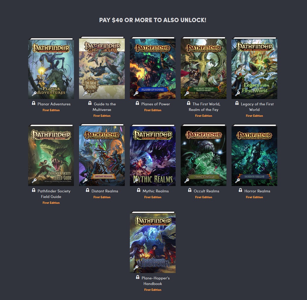 RPG: Paizo Humble Bundle - Pathfinder 10th Anniversary - Bell of Lost Souls