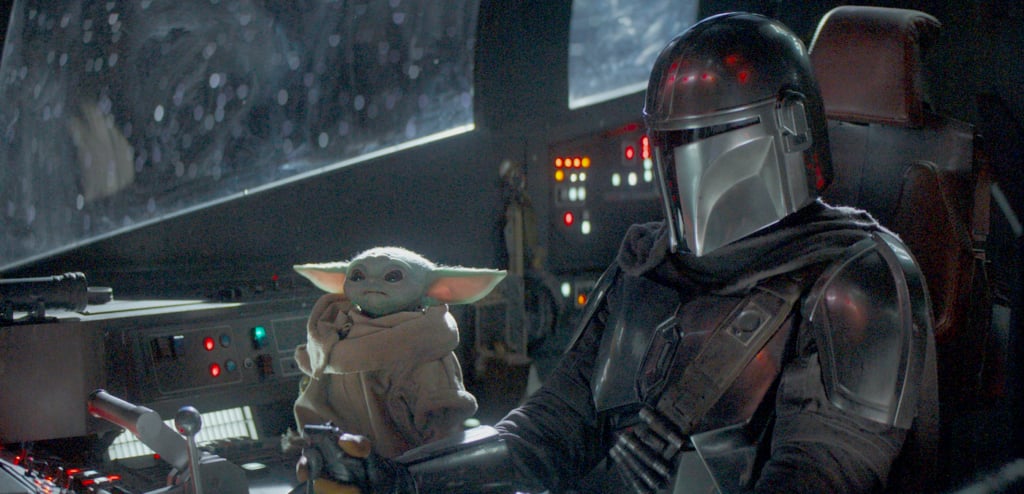 The Mandalorian and The Child in the Razor Crest together