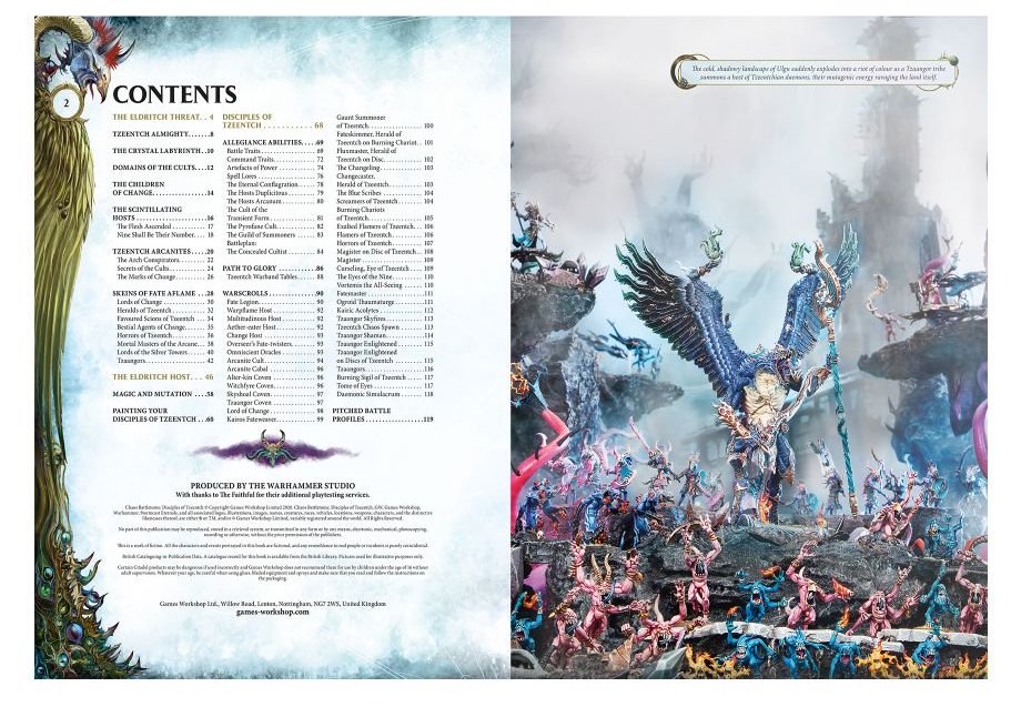 NEW & SEALED WARHAMMER AGE OF SIGMAR DISCIPLES OF TZEENTCH ENDLESS SPELLS 