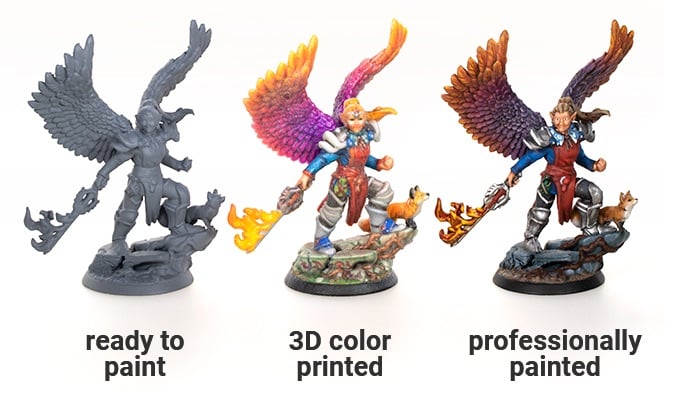 Hero Forge 2.0 - Full Color Minis.