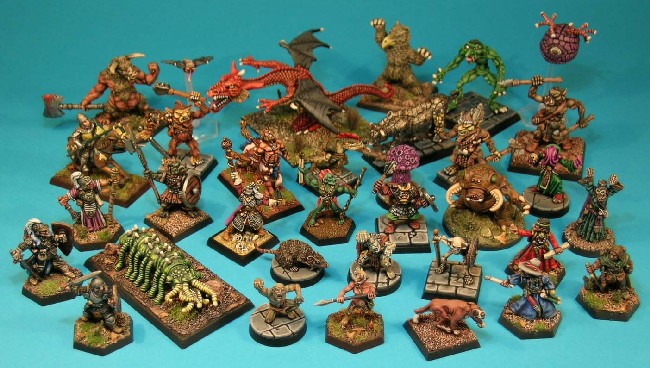 Lots of cool new D&D minis in - Meta-Games Unlimited