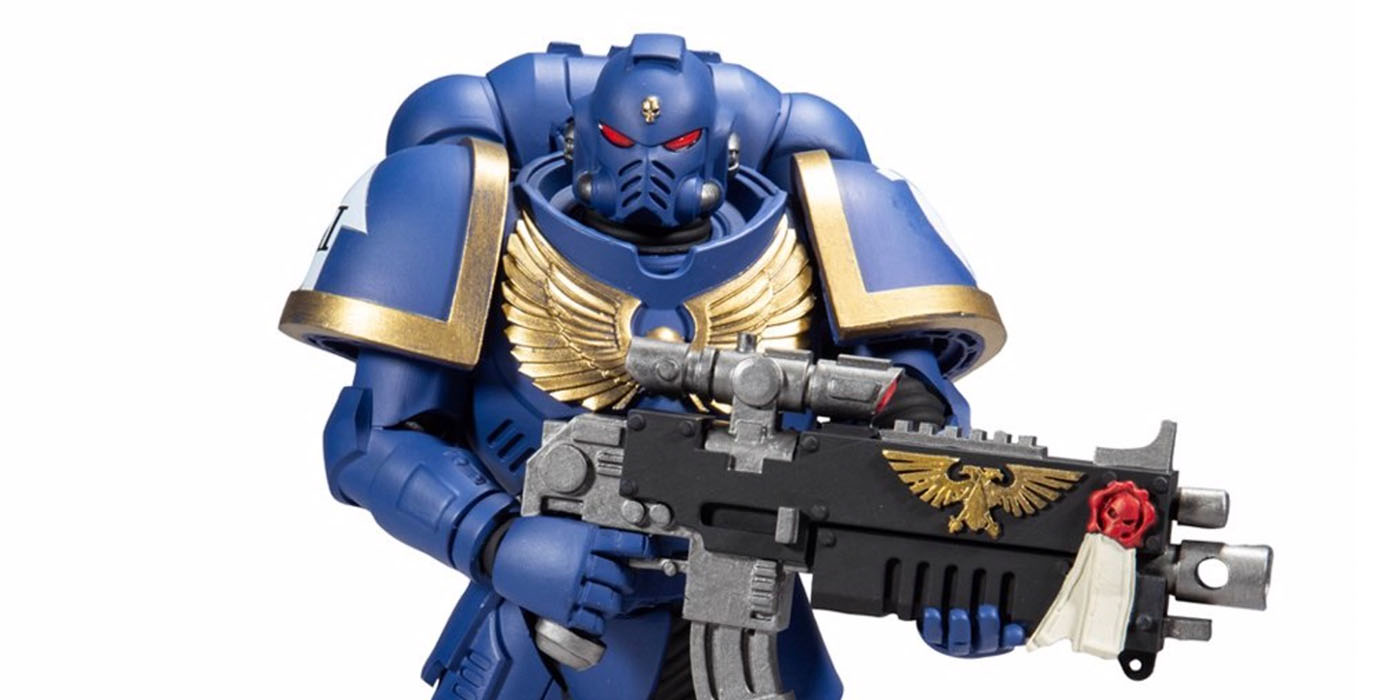 Space marine 2 купить. Warhammer 40k Space Marine Bandai. Warhammer 40000 Space Marine Action Figure. MCFARLANE Toys Warhammer Space Marine. MCFARLANE Warhammer 40k Ultramarines Primaris Intercessor 7.