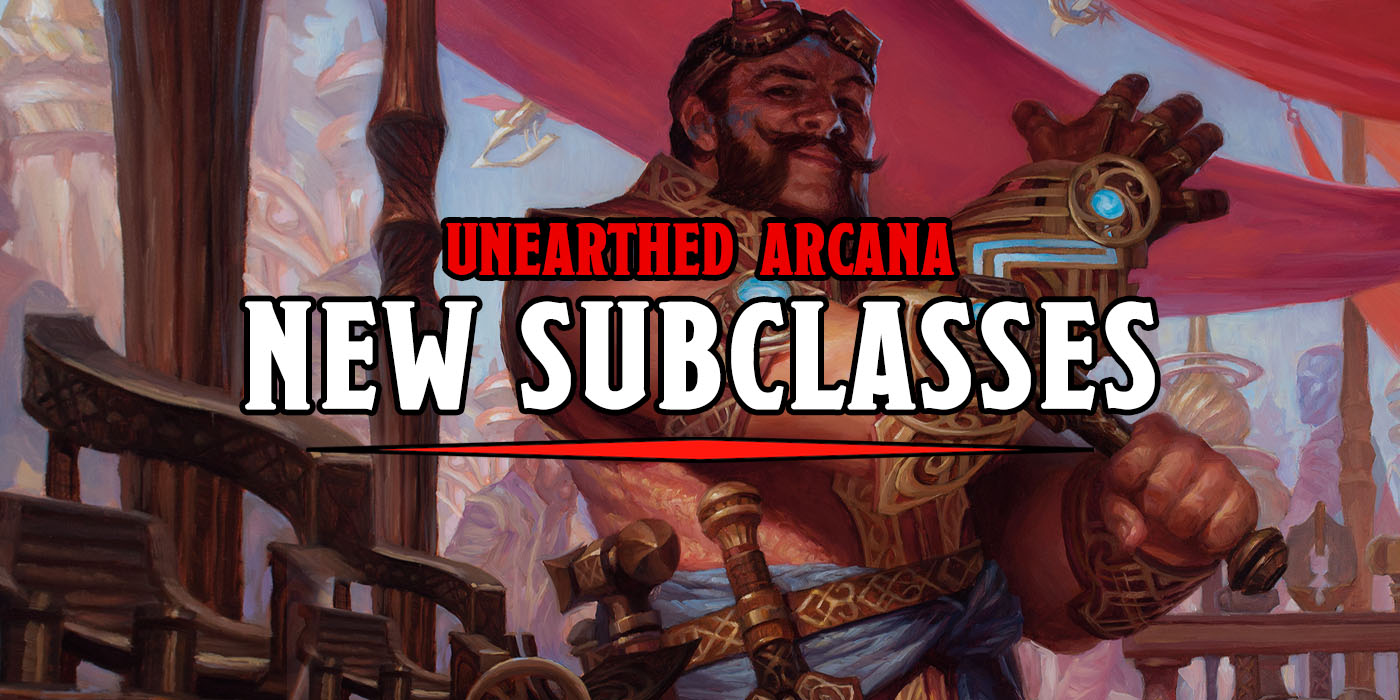 Arquivo de Tradução Unearthed Arcana Fighter Rogue and Wizard