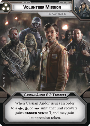 Cassian Andor and K-2SO Commander Expansion