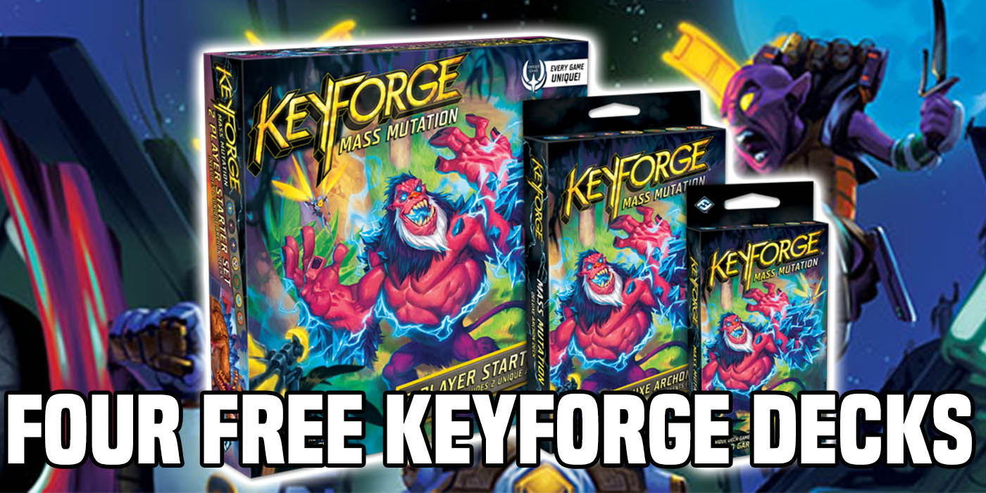 Registered Run a mini KeyForge tournament Lot of 8 Sealed KeyForge Decks 