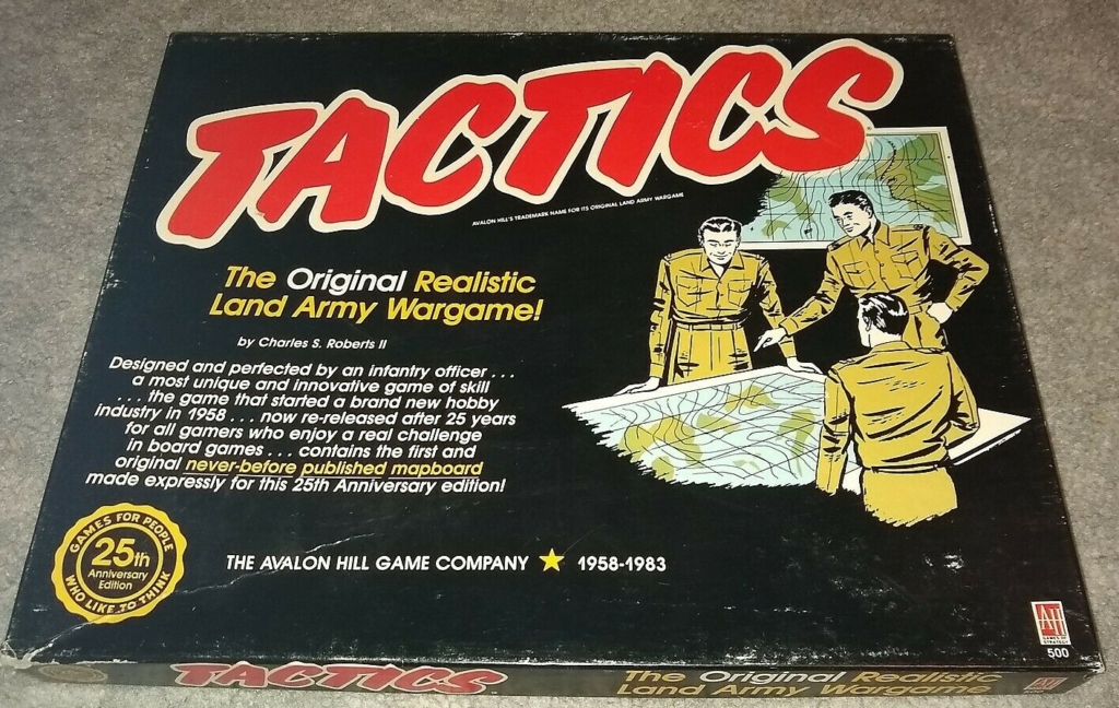 Tactics wargame box