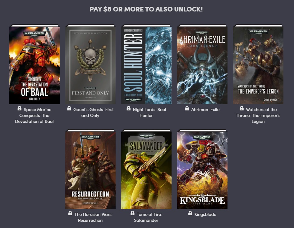 Humble Book Bundle: Chronicles of the World of Warhammer by Black Library :  r/Warhammer40k