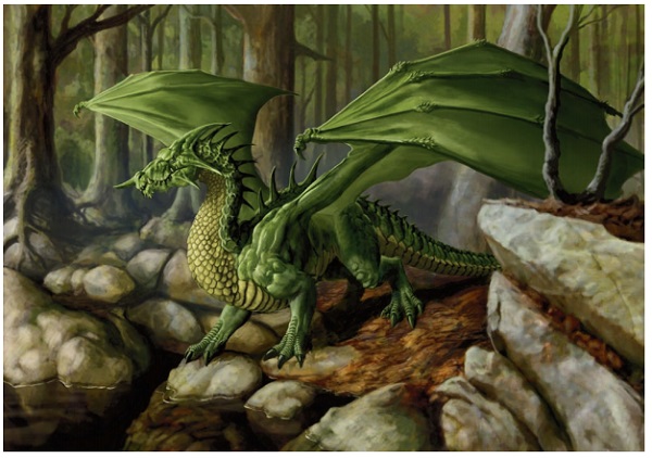 Green Dragon (Dungeons & Dragons), Dragons