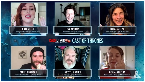 GAME OF THRONES Cast to Play at DnD Live 2020