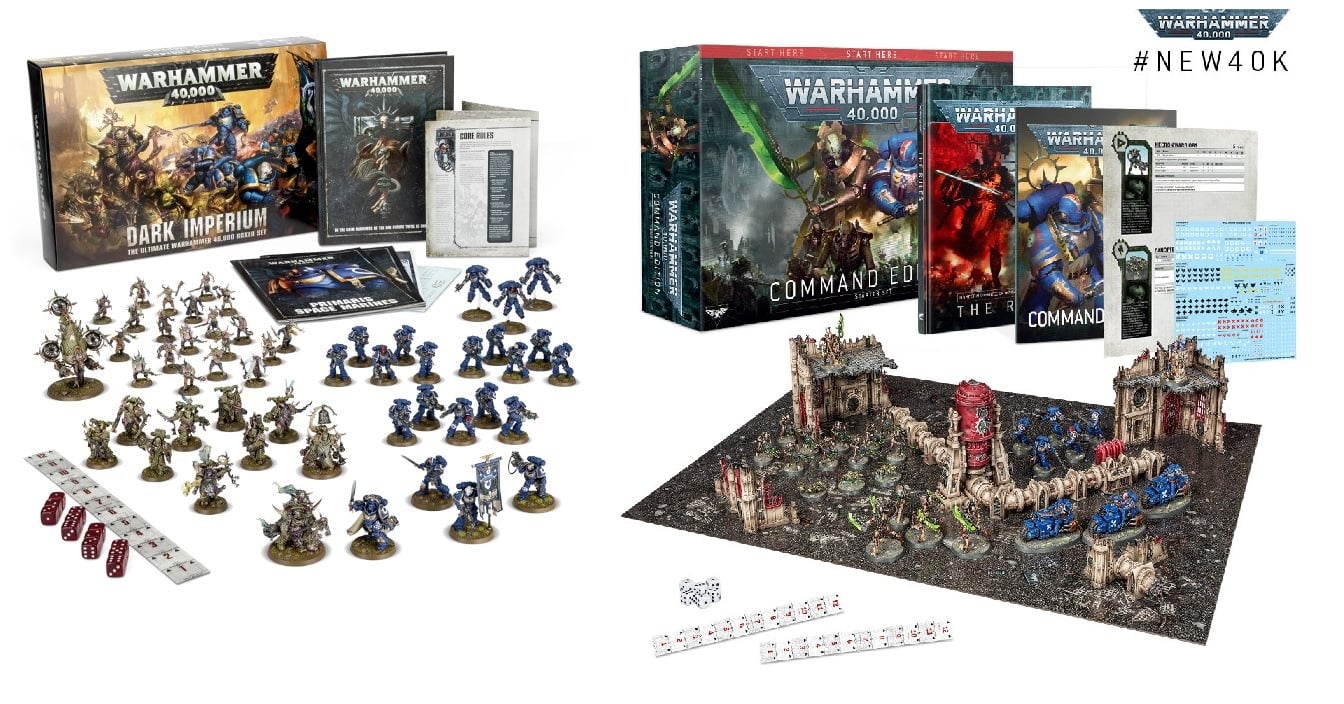 Warhammer 40K: Starter Sets - 8th vs 9th - Bell of Lost Souls