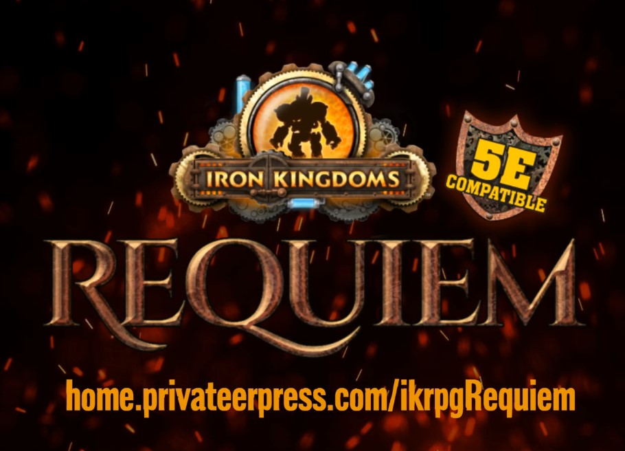 Privateer Press on X: THE IKRPG RETURNS WITH REQUIEM! Explore the