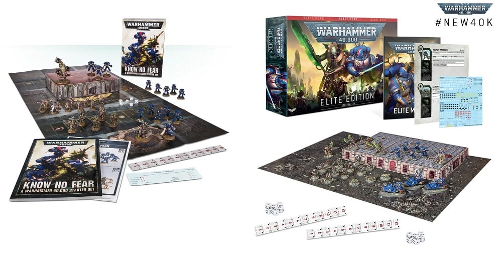 Warhammer 40K: Starter Sets - 8th vs 9th - Bell of Lost Souls