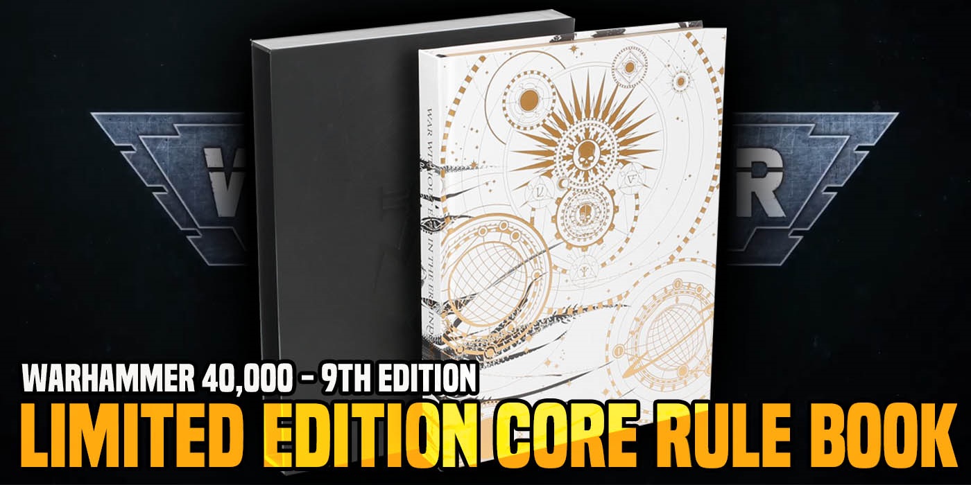 Limited Edition Core Book  Indomitus 9th Edition Rulebook Warhammer 40k 