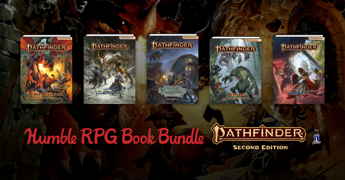 We have once again partnered with Humble Bundle to help ComicBooks For  Kids! To celebrate four years of Pathfinder Second Edition, we are…