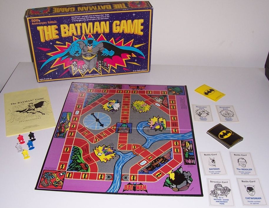 The Batman Board Game Has Rules For Playing in the Dark - Bell of Lost Souls